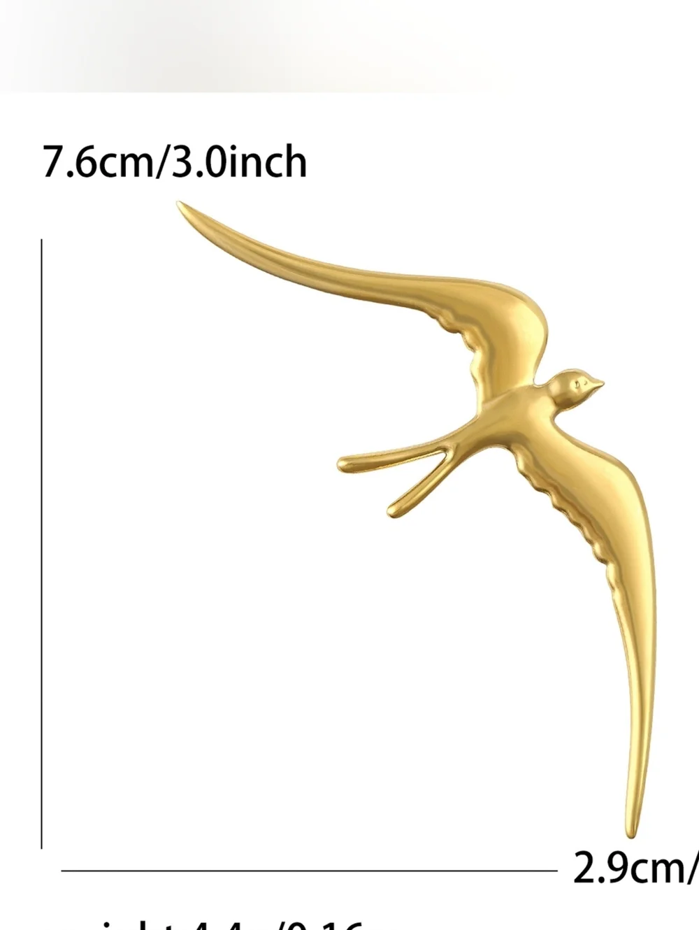 VQ Swallow Brooch